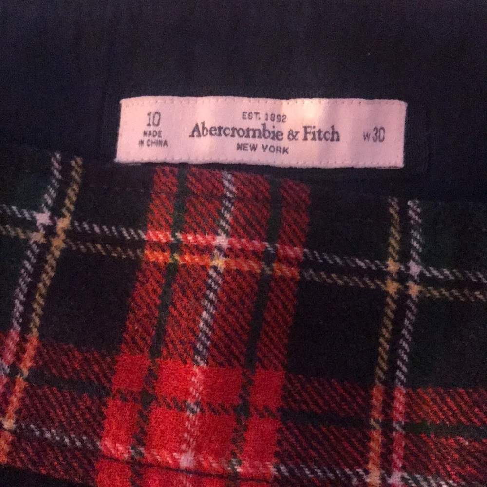 Plaid skirt
